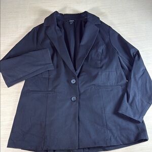 Torrid Classic Black Blazer‎